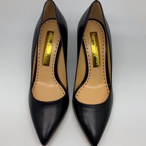 Rupert Sanderson Black leather heels